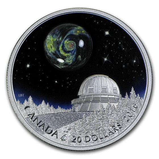 2016 Canada 1 oz Silver $20 The Universe 2016 Canada 1 oz Silver $20 The Universe